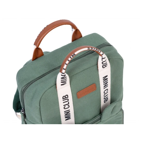 Childhome Mini Club Signature Green – Kinderrucksack für Kinder von 3–5 Jahren
