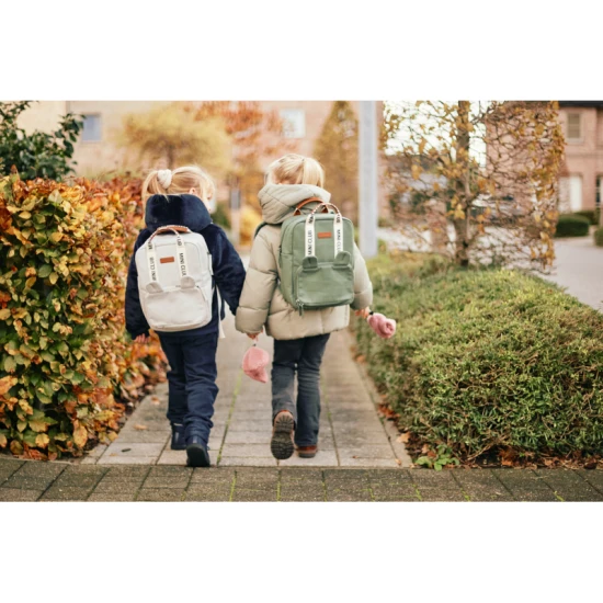 Childhome Mini Club Signature Green – Kinderrucksack für Kinder von 3–5 Jahren