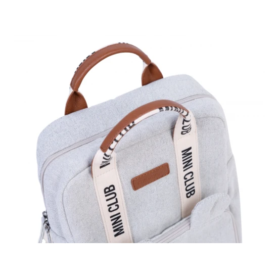 Childhome Mini Club Signature Off White – Kinderrucksack für Kinder von 3–5 Jahren