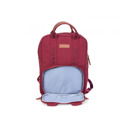 Childhome Mini Club Signature Burgundy – Kinderrucksack für Kinder von 3–5 Jahren