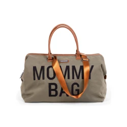 Wickeltasche Mommy Bag Canvas Khaki