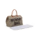 Childhome Mommy Bag Canvas Khaki – Wickeltasche 55×30×40 cm