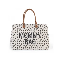 Wickeltasche Mommy Bag Canvas Leopard