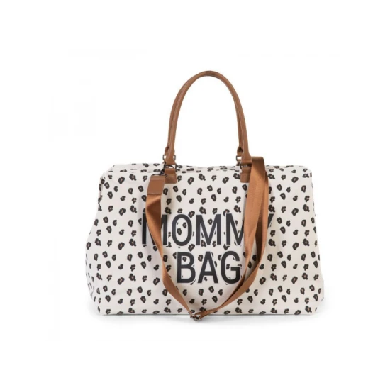 Childhome Mommy Bag Canvas Leopard – Wickeltasche 55×30×40 cm