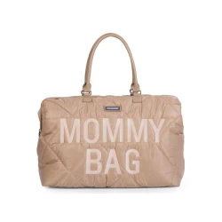 Wickeltasche Mommy Bag Puffered Beige