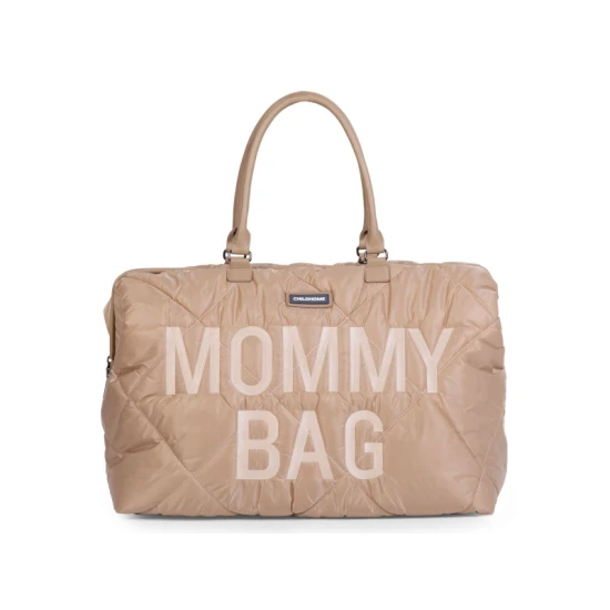 Childhome Mommy Bag Puffered Beige – Wickeltasche 55×30×40 cm