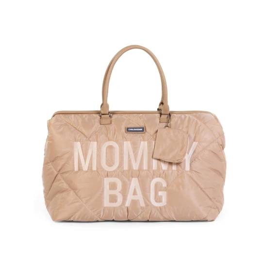Childhome Mommy Bag Puffered Beige – Wickeltasche 55×30×40 cm