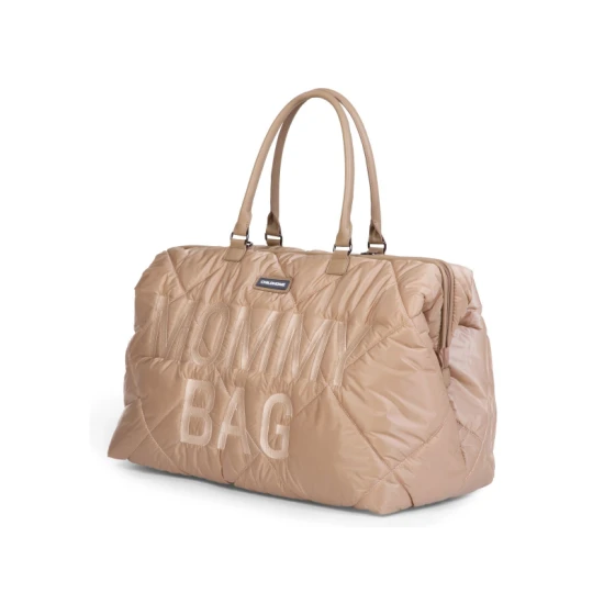 Childhome Mommy Bag Puffered Beige – Wickeltasche 55×30×40 cm