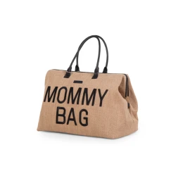 Wickeltasche Mommy Bag Raffia Look