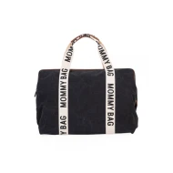 Wickeltasche Mommy Bag Canvas Black