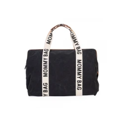 Wickeltasche Mommy Bag Canvas Black