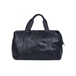 Wickeltasche Mommy Bag Signature Vegan Leather Black