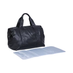 Wickeltasche Mommy Bag Signature Vegan Leather Black