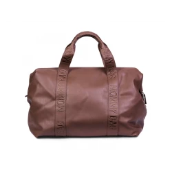 Wickeltasche Mommy Bag Signature Vegan Leather Dark Brown