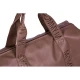 Childhome Mommy Bag Signature Vegan Leather Dark Brown – Wickeltasche 55×30×40 cm