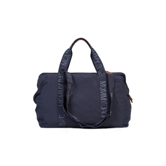 Childhome Mommy Bag Signature Urban Dark Grey – Wickeltasche 55×30×40 cm