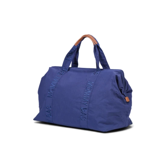 Childhome Mommy Bag Signature Urban Navy – Wickeltasche 55×30×40 cm