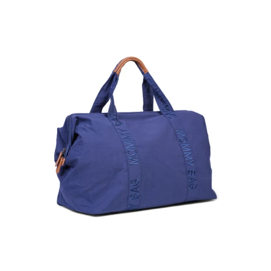 Childhome Mommy Bag Signature Urban Navy – Wickeltasche 55×30×40 cm