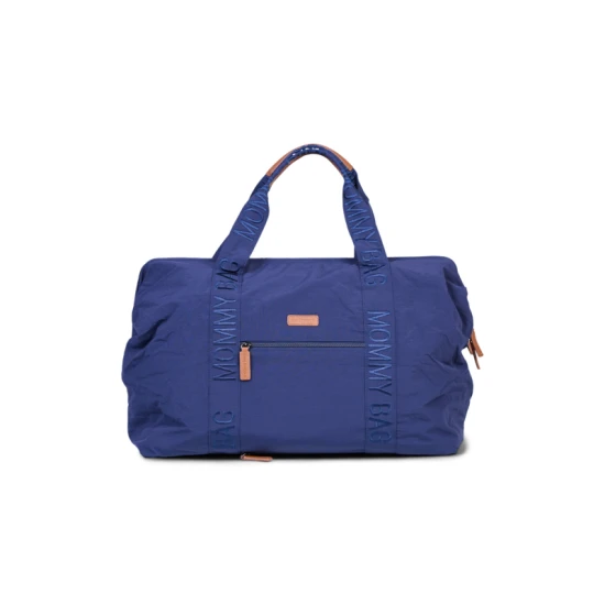 Childhome Mommy Bag Signature Urban Navy – Wickeltasche 55×30×40 cm