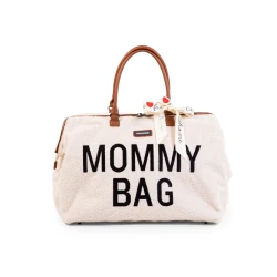 Wickeltasche Mommy Bag Teddy Off White