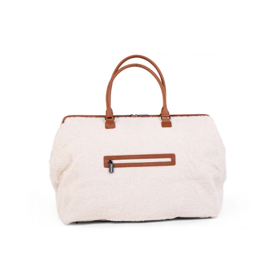 Childhome Mommy Bag Teddy Off White – Wickeltasche 55×30×40 cm