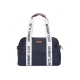 Childhome Mommy Club Signature Canvas Black – Wickeltasche 38×27×21 cm