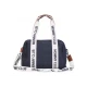 Childhome Mommy Club Signature Canvas Black – Wickeltasche 38×27×21 cm
