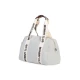 Childhome Mommy Club Signature Canvas Off White – Wickeltasche 38×27×21 cm
