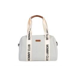 Wickeltasche Mommy Club Signature Canvas Off White