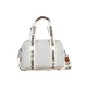 Childhome Mommy Club Signature Canvas Off White – Wickeltasche 38×27×21 cm