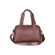 Childhome Mommy Club Signature Vegan Leather Dark Brown – Wickeltasche 38×27×21 cm
