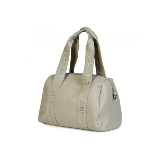 Childhome Mommy Club Signature Vegan Leather Green – Wickeltasche 38×27×21 cm