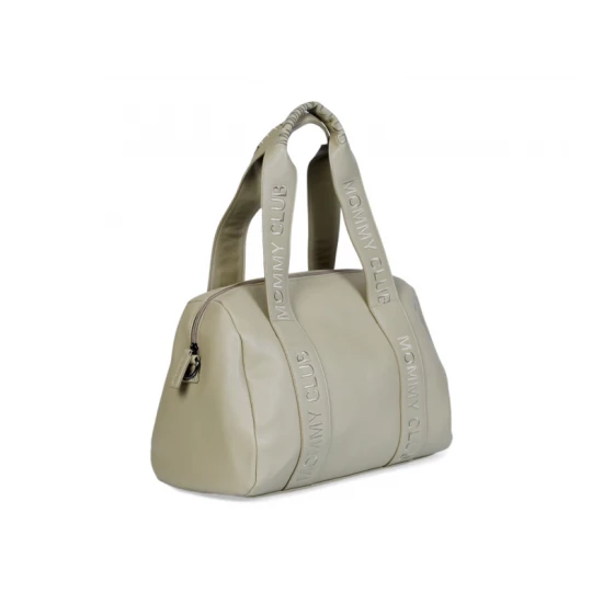 Childhome Mommy Club Signature Vegan Leather Green – Wickeltasche 38×27×21 cm