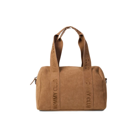 Childhome Mommy Club Signature Prestige Hazelnut – Wickeltasche 38×27×21 cm