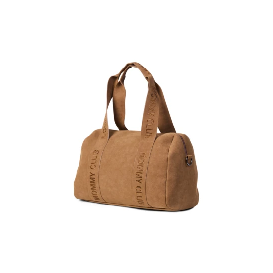 Childhome Mommy Club Signature Prestige Hazelnut – Wickeltasche 38×27×21 cm