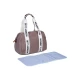 Childhome Mommy Club Signature Teddy Soft Brown – Wickeltasche 38×27×21 cm