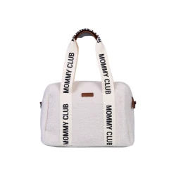 Wickeltasche Mommy Club Signature Teddy Off White