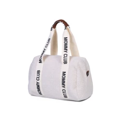 Wickeltasche Mommy Club Signature Teddy Off White