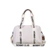 Childhome Mommy Club Signature Teddy Off White – Wickeltasche 38×27×21 cm