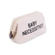 Childhome Baby Necessities Teddy Off White – Kulturtasche 27×13×15 cm