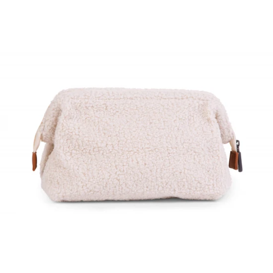 Childhome Baby Necessities Teddy Off White – Kulturtasche 27×13×15 cm