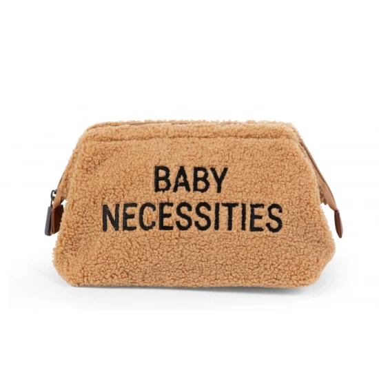 Childhome Baby Necessities Teddy Beige – Kulturtasche 27×13×15 cm