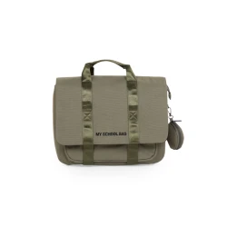 Schultasche Canvas Khaki