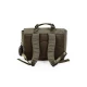 Childhome Canvas Khaki – Schultasche mit Reflex-Regenhülle 39×31×12 cm