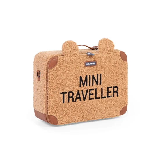 Childhome Teddy Beige – Kinder-Reisekoffer 40×30×15 cm