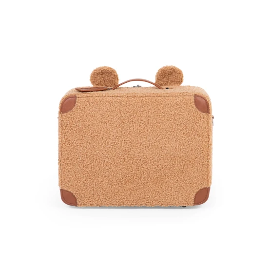 Childhome Teddy Beige – Kinder-Reisekoffer 40×30×15 cm