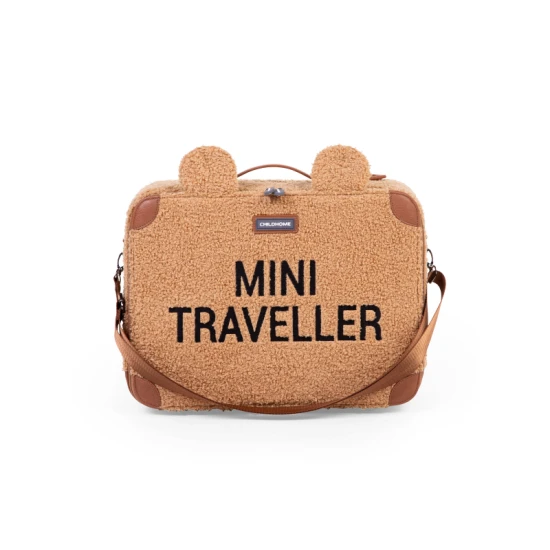 Childhome Teddy Beige – Kinder-Reisekoffer 40×30×15 cm