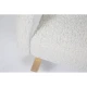 Childhome Off White – Kinder-Schaukelsessel mit Plüschbezug