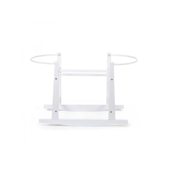 Childhome White – Holz-Schaukelständer für Babykorb