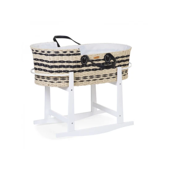 Childhome White – Holz-Schaukelständer für Babykorb